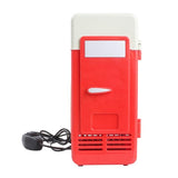 Portable 2-in-1 Mini USB Cooler Warmer Red