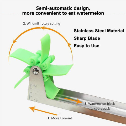 Slide-n-Dice™ Windmill Watermelon Slicer